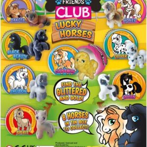 Puppy Club Lucky Horses muna